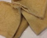 キムチ納豆の油揚げ挟み焼き♪作り方5写真