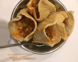 キムチ納豆の油揚げ挟み焼き♪作り方6写真