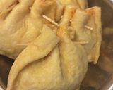 キムチ納豆の油揚げ挟み焼き♪作り方7写真