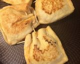キムチ納豆の油揚げ挟み焼き♪作り方9写真