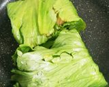 レタス外葉や廃棄野菜で鳥もも塩麹蒸し焼き作り方2写真