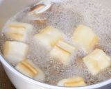 ふとしいたけの味噌汁(合わせ味噌)作り方3写真