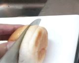 バターロールでマックっぽいチキンタツタ作り方1写真