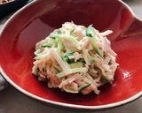 切干大根のごま味噌サラダ作り方4写真