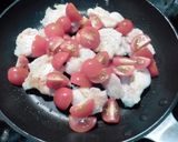 鶏肉とトマトのピリ味噌ソテー作り方4写真