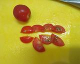 セロリとプチトマトの塩昆布和え作り方2写真