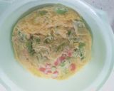 レンジで簡単カニ玉！作り方1写真
