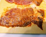 豚肉の味噌漬け焼き、蒸しキャベツ添え作り方5写真