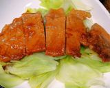 豚肉の味噌漬け焼き、蒸しキャベツ添え作り方9写真