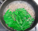 ニラそば　ごま味噌豆乳だれ作り方2写真