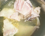 鯛の潮汁味噌仕立て♡包丁要らず簡単下処理作り方4写真