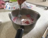 イチゴとミルクの簡単ゼリー( ＾∀＾)作り方5写真