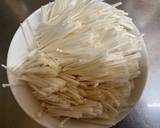 オクラえのき　調味料は牡蠣だし醤油のみ作り方1写真