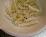 セロリと生ハムの和え物作り方1写真