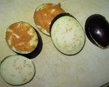茄子を味わう丸茄子のおやき（蒸しＶｅｒ）作り方3写真
