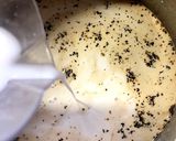 カフェオレミルクもちのドームケーキ作り方3写真