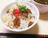新ごぼうと竹の子の中華風おこわ☆作り方18写真