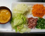マーガリン風味のレタス焼き飯作り方3写真