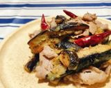 夏のスタミナ！ナスと豚肉のクミン炒め！作り方6写真
