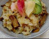 新ごぼうと竹の子の中華風おこわ☆作り方20写真