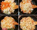 マーガリン風味のレタス焼き飯作り方6写真