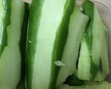 キュウリと豚肉のコチュジャン炒め作り方1写真