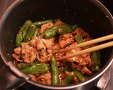 豚肉とししとうのオイスターごま酢炒め作り方2写真