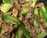 キュウリと豚肉のコチュジャン炒め作り方6写真