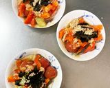 ツナ入りねぎパプリカトマトわさびマリネ作り方12写真