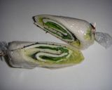 ヘルシーでウマイ！やみつきロールサンド作り方4写真