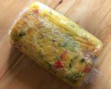 三つ葉とカニカマの卵焼き作り方4写真