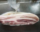 レンジで超簡単！材料3つ柔らか豚の角煮！作り方1写真