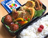 三つ葉とカニカマの卵焼き作り方6写真