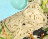 出汁香る♡バター醤油焼うどん作り方6写真