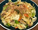 出汁香る♡バター醤油焼うどん作り方8写真