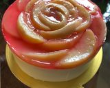 ピーチゼリー&ヨーグルトムースケーキ作り方52写真