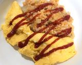 残りご飯で簡単！シーチキンのオムライス作り方4写真