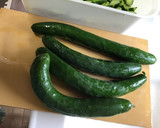 ☀︎夏‼︎採り損ね太胡瓜と鯖缶水煮の煮物作り方1写真