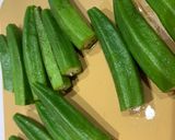 オクラ大量消費☆オクラ焼き作り方1写真