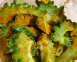 ゴーヤの豚ロース巻きカレー味作り方2写真