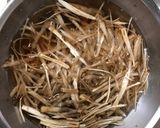 鳥モモゴボウ人参のキンピラ作り方1写真