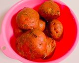 安納芋のイモ団子〜地瓜圓作り方1写真