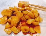 拔丝土豆（砂糖かけじゃがいも）中華料理作り方7写真