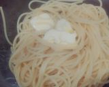 ☆レモンであっさり☆たらこパスタ作り方5写真