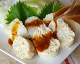 まぜてチン♪とり豆腐のふわ蒸しロール作り方12写真