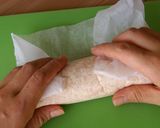 まぜてチン♪とり豆腐のふわ蒸しロール作り方7写真