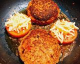 見た目もお洒落トマトステーキハンバーグ★作り方7写真