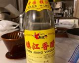 豪快に肉を食べる黒酢鶏作り方2写真