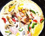 超簡単 味噌クリームパスタ☆1人ランチ☆作り方6写真