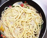 超簡単 味噌クリームパスタ☆1人ランチ☆作り方7写真